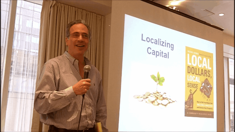 Audio: Interview with Michael Shuman