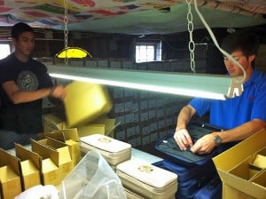 Sea Turtle Sports warehouse and shipping operation. 