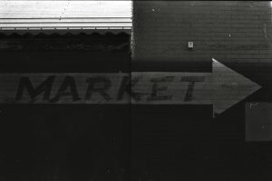 market sign