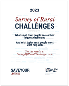 2023 Survey of Rural Challenges Report cover