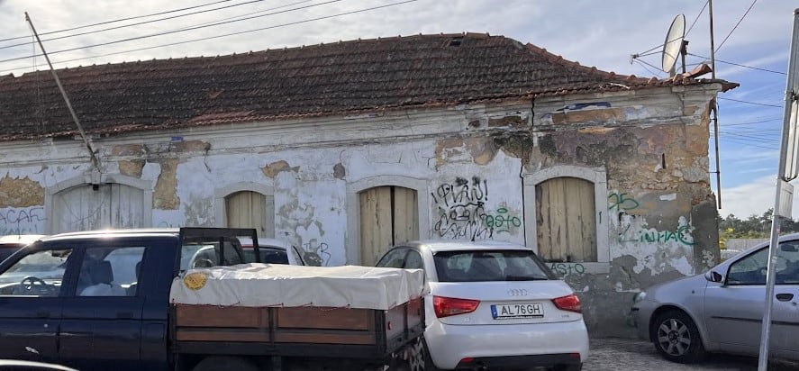 Empty building in a rural village in Portugal.