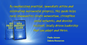 Testimonial by Paula Jensen from this article and a photo of the book